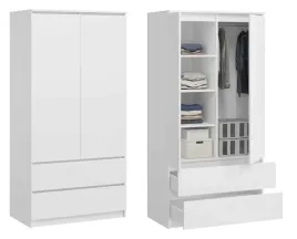 szafa-biala-90cm-garderoba-do-sypiali-monia-2-drzwi-2-szuflady