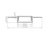 profil-led-wpuszczany-wpust-xl-do-karton-gips-2m-kod-producenta-listwa-do-szpachlowania-rigipsu-2m-xl-stan-nowy