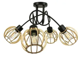 lampa-wiszaca-sufitowa-loft-4x-mala-kula-drewniana