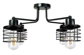 lampa-wiszaca-zyrandol-dron-4xe27-sprezyna-loft