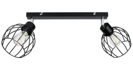 lampa-wiszaca-sufitowa-belka-kula-druciana-2xe27