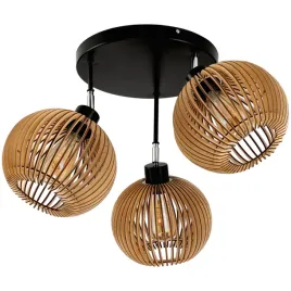 lampa-do-kuchni-led-sufitowa-drewniana-3xe27