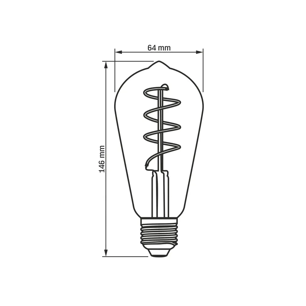 zarowka-led-e27-filament-4w-st64-sciemnialna-ww-stan-nowy