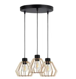 lampa-sufitowa-wiszaca-zyrandol-3x-diament-drewno