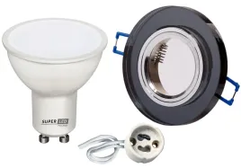 zestaw-led-gu10-5w-bz-oprawa-halogenowa-szklana