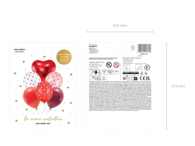 balony-be-mine-walentine-6-szt