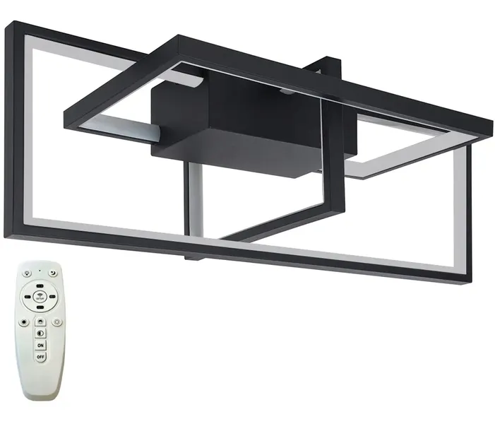 Lampa sufitowa PLAFON Żyrandol ring LED 45W + pilot Premium