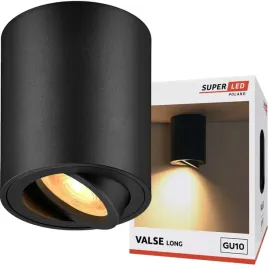 oprawa-natynkowa-gu10-halogenowa-tuba-gu10-led-dluga-czarna-superled