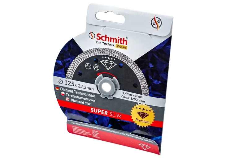 schmith-tarcza-diamentowa-125mm-do-gresu-plytek-glazury-premium-super-slim-zastosowanie-beton-beton-komorkowy-cegly-ceramika-kamien-plyty-cementowe