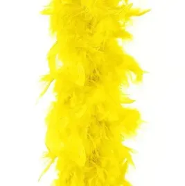 boa-szal-z-pior-zolty-retro-190-cm-karnawal