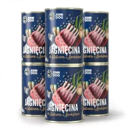 Zdjęcie produktu Mokra karma dla psów Wołowina z borówkami 6szt x 400g 