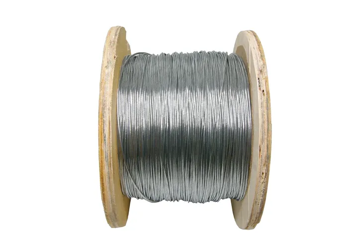 Linka stalowa ocynk 2 mm do pastucha - rolka 500 mb