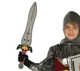 miecz-rycerski-sredniowiecze-pianka-53-cm-srebrny