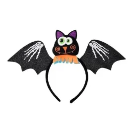 opaska-nietoperz-nietoperza-halloween-czarna