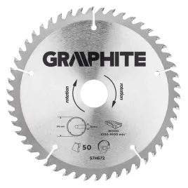 tarcza-do-pilarki-widiowa-190x30mm-50-zebow-graphite-57h672