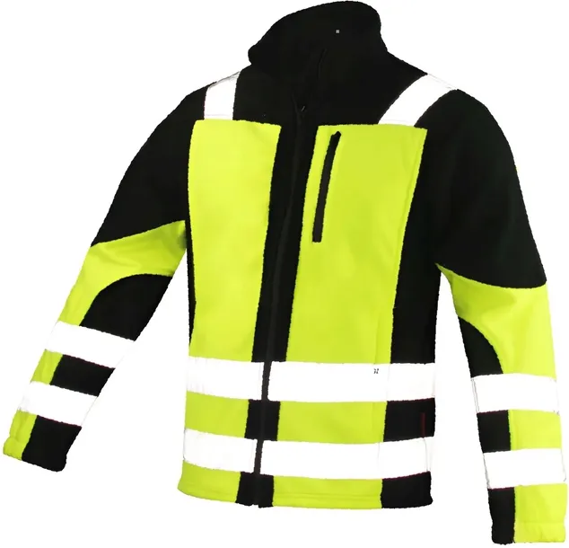 BLUZA ROBOCZA POLAR ciepła CLASSIC-VI ostrzegawcza