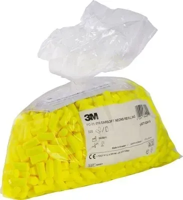 3M WKŁADKI stopery ZATYCZKI DO USZU 3M 1000 sztuk