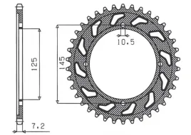zebatka-tylna-sunstar-jtr1874-59-yamaha-xvs-125-drag-star-stalowa