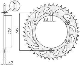 zebatka-tylna-sunstar-jtr808-49-suzuki-rm-rmz-stalowa-wytrzymala-mocna