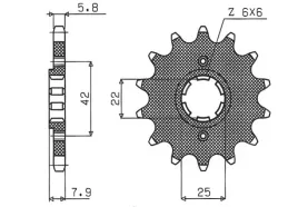 zebatka-przednia-sunstar-jtf281-14-honda-xr-600r-xl-600r-rm-lm-stalowa