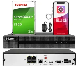 rejestrator-poe-4-kanalowy-poe-8mpx-hilook-nvr-4ch-5mp-4p-dysk-2tb
