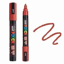 marker-posca-uni-pc-5m-rubinowo-czerwony-nr-56