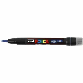 marker-posca-uni-pedzel-pcf-350-niebieski-nr-33