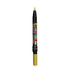 marker-posca-uni-pedzel-pcf-350-zloty-nr-25