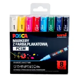 marker-poska-uni-pc-1m-zestaw-8-kolorow