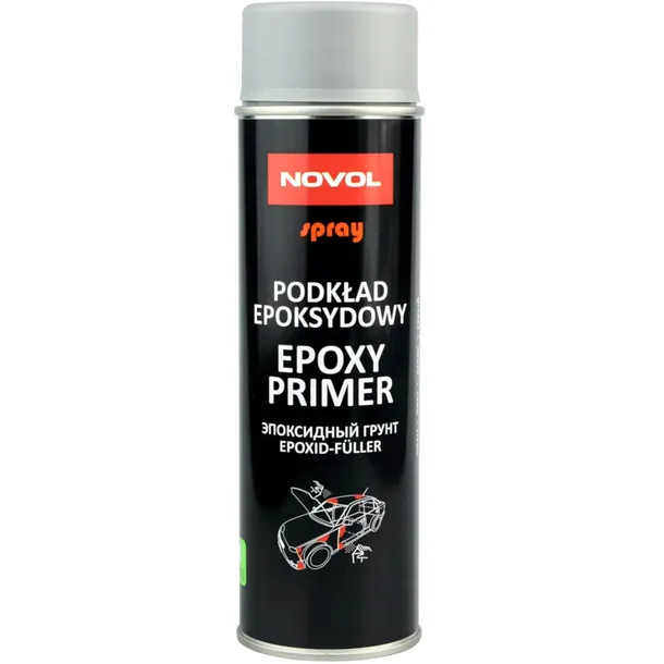 NOVOL podkład epoksydowy spray 500ml szary