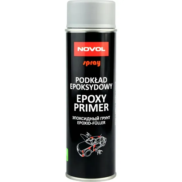 NOVOL podkład epoksydowy spray 500ml szary