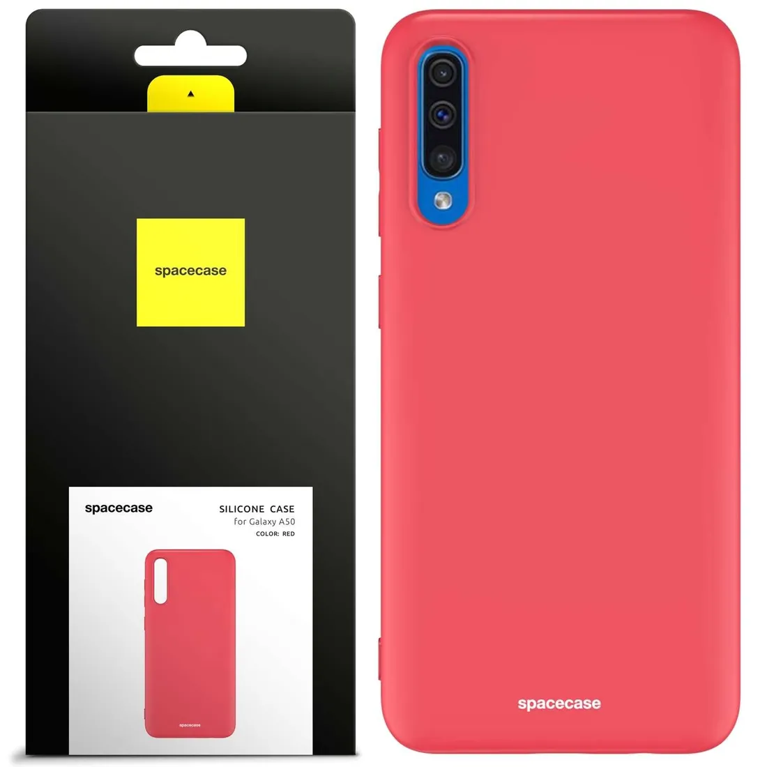 spacecase-silicone-case-galaxy-a50-red