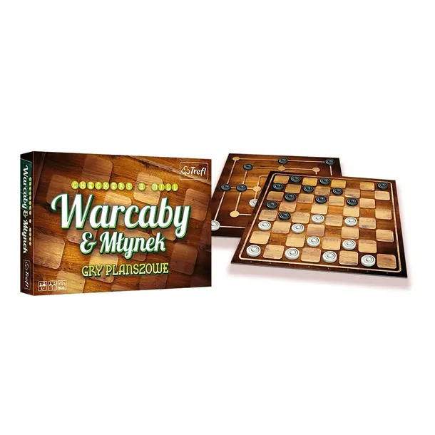 trefl-gra-2w1-warcaby-mlynek-01681-stan-opakowania-oryginalne