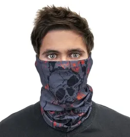 bandana-kominiarka-komin-maska-tunel-czaszka-szara