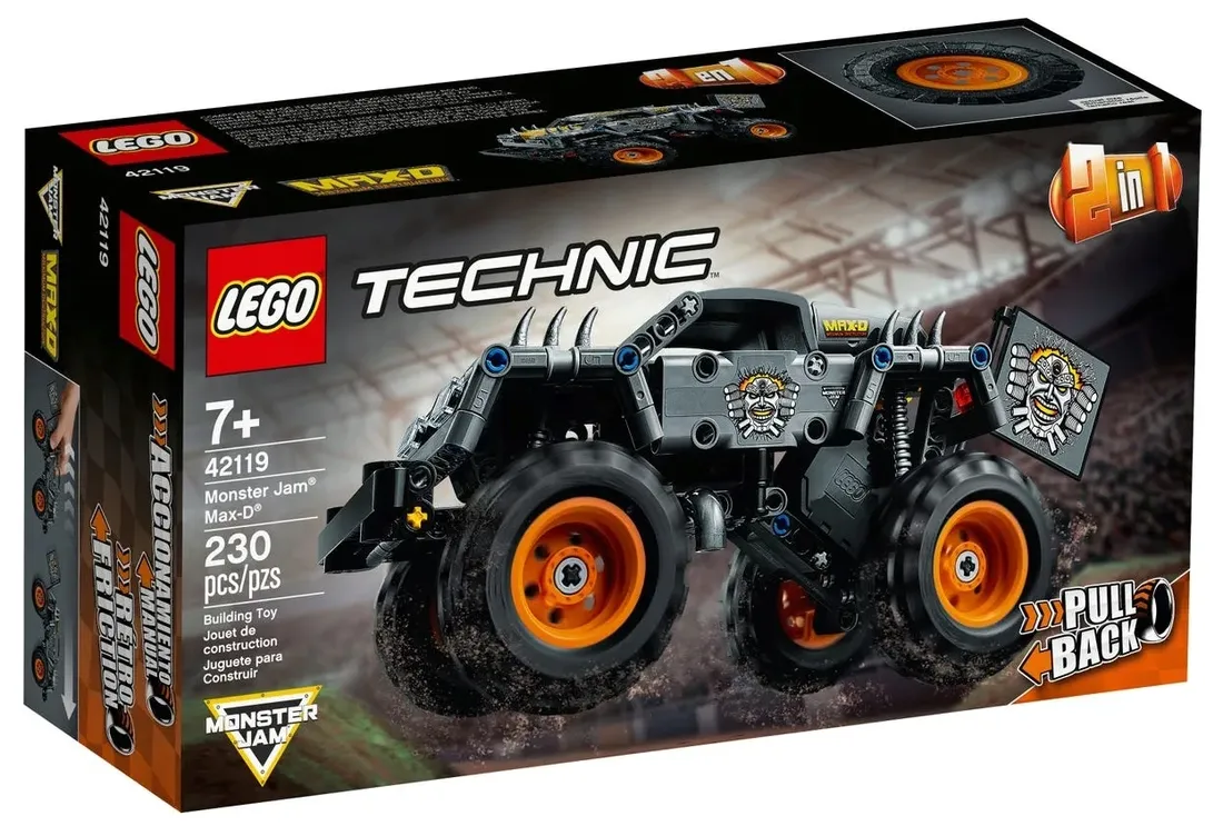 lego-technic-monster-jam-max-d-42119