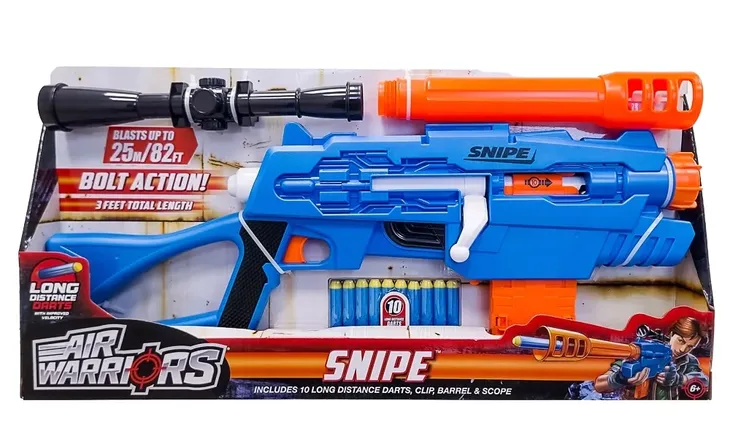 buzz-bee-snajperka-master-tek-dodatki-do-nerf-cele-stan-nowy-material-pianka-plastik