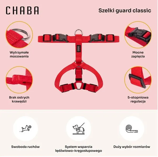 chaba-szelki-guard-s-16cm-czerwone-stan-nowy-kod-producenta-5905133650595