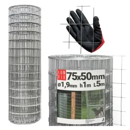 siatka-ogrodzeniowa-1m-100cm-zgrzewana-ocynkowana-75x50-5mb