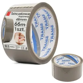 tasma-pakowa-klejaca-48mm-66m-brazowa-smart-mocna-1-szt