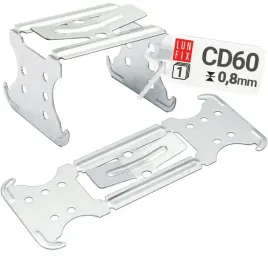 Zdjęcie produktu Łącznik krzyżowy płaski CD60 płyta G-K 1szt.
