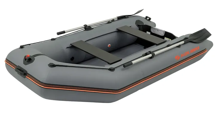 PONTON KOLIBRI KM-280PP CIEMNOSZARY Z PODŁOGĄ PEŁNĄ SKŁADANĄ DREWNIANĄ`1