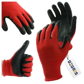 rekawice-robocze-latex-rekawiczki-ochronne-czerwone-lateks-roz-9-lateksowe