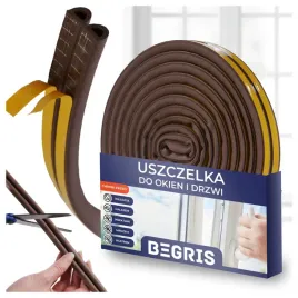 uszczelka-brazowa-typ-d-samoprzylepna-uszczelnienie-drzwi-okien-wyciszajaca