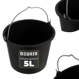 wiadro-budowlane-gospodarcze-czarne-5l-wiaderko-mocne-plastik-na-ziemie