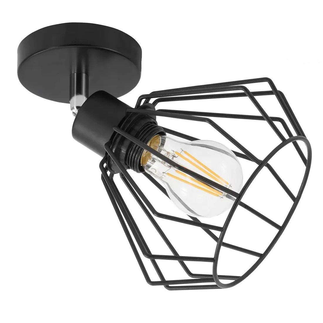 lampa-scienna-kinkiet-loft-druciany-led-stan-nowy
