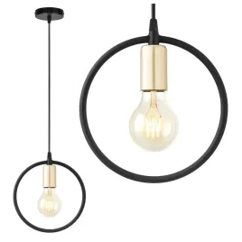 lampa-sufitowa-wiszaca-nowoczesna-zyrandol-plafon-czarna-zlota-premium-e27