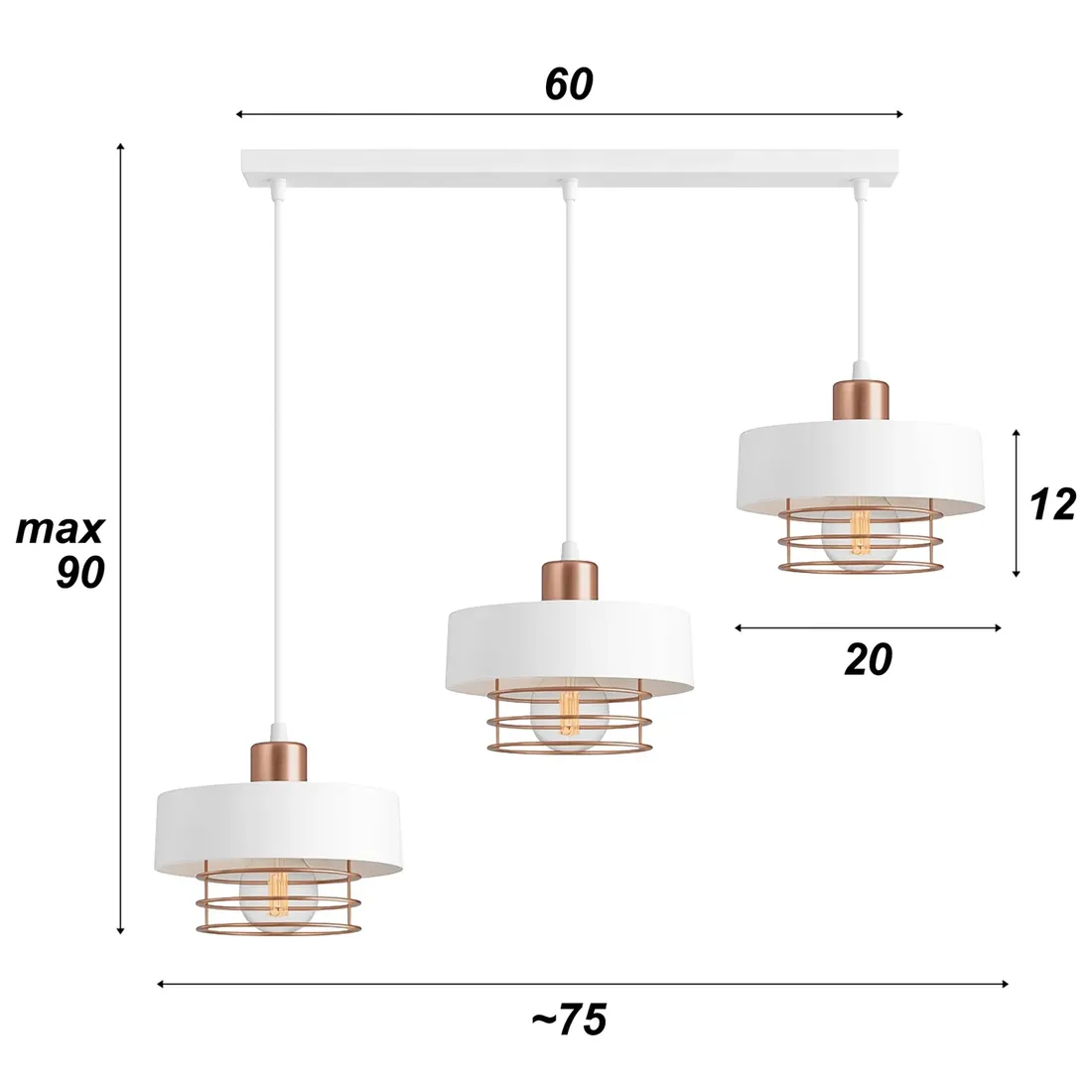 lampa-wiszaca-led-biala-e27-zyrandol-loft-metal-nowoczesna