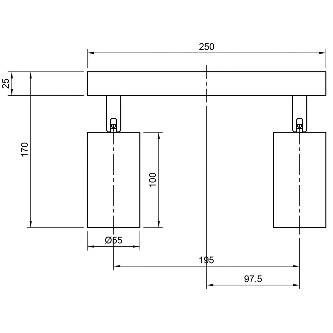 spot-sufitowy-scienny-halogenowy-4x-gu10