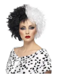 peruka-damska-cruella-czarno-biala-wlosy-krotkie