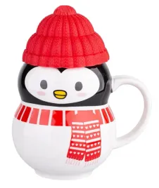 kubek-zimowy-350ml-z-czapeczka-porcelana-pingwinek